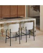 Sgabello Mogi 60105 grigio chiaro - 65cm