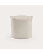Table d'appoint Totem sable - 50x50x45cm
