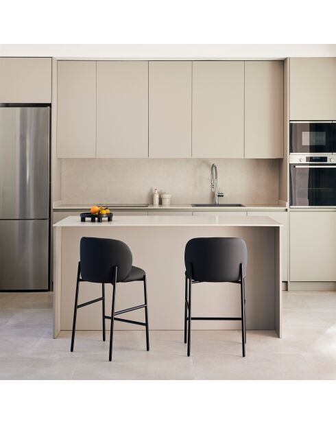 Tabouret Mogi 107-9035 noir - 65cm
