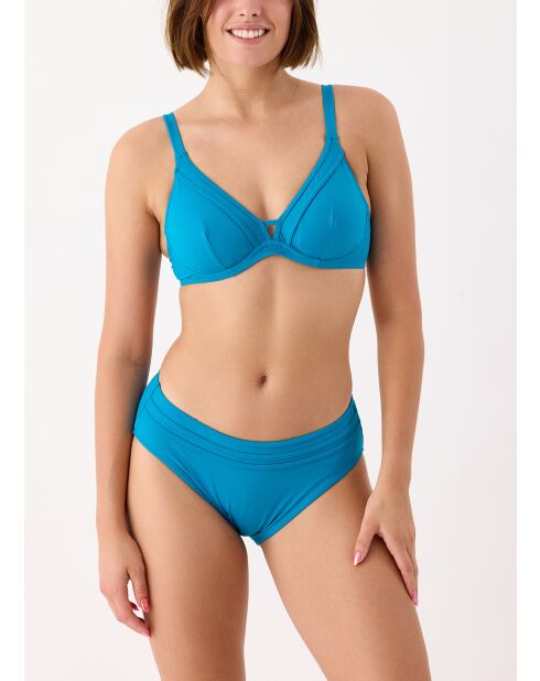 Triangle Grace blaues Bikinioberteil