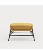 Pouf Sadira moutarde - 69x43x43cm