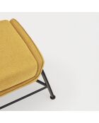 Pouf Sadira moutarde - 69x43x43cm