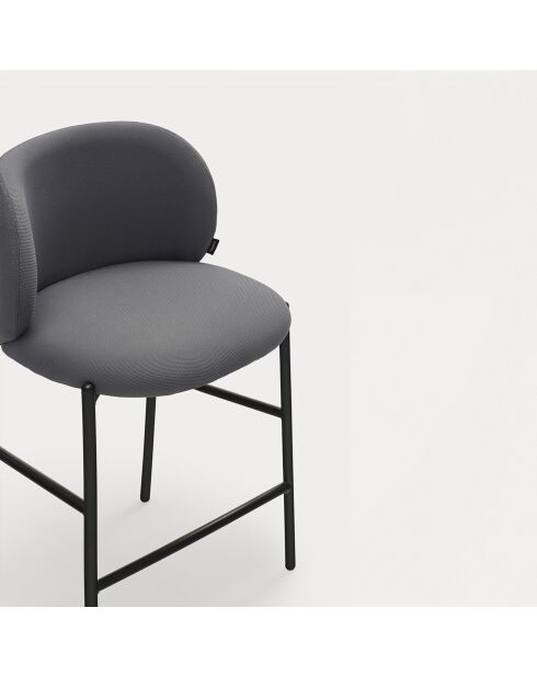 Tabouret Mogi 60107 gris foncé - 75cm