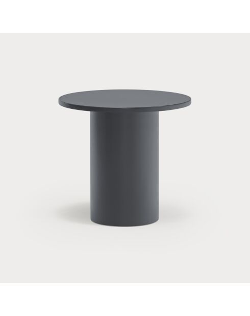Beistelltisch Totem, 50 x 50 x 45 cm, Anthrazitgrau