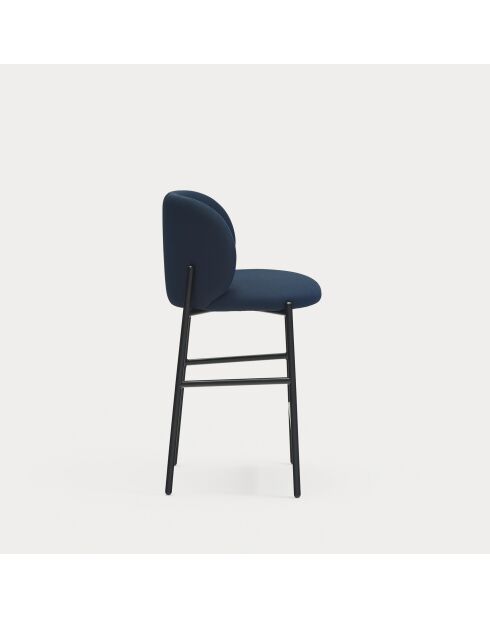 Tabouret Mogi 66164 bleu marine - 65cm