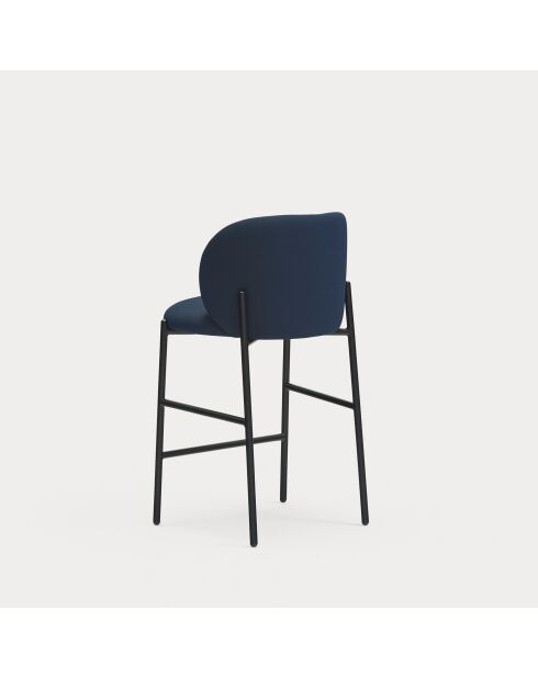 Tabouret Mogi 66164 bleu marine - 65cm