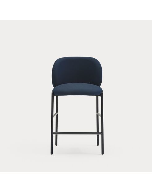 Tabouret Mogi 66164 bleu marine - 65cm
