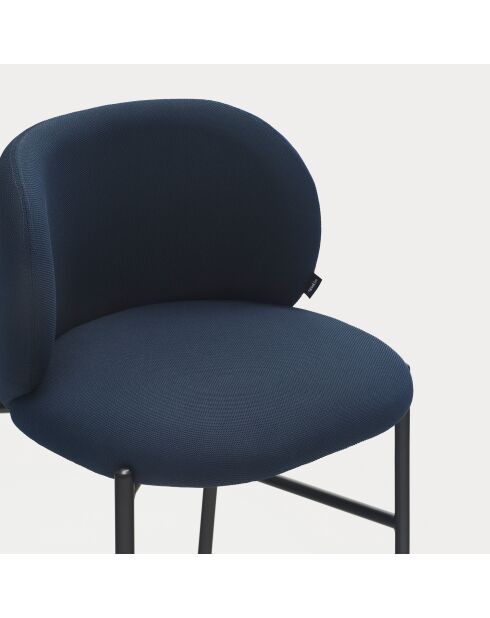 Tabouret Mogi 66164 bleu marine - 65cm