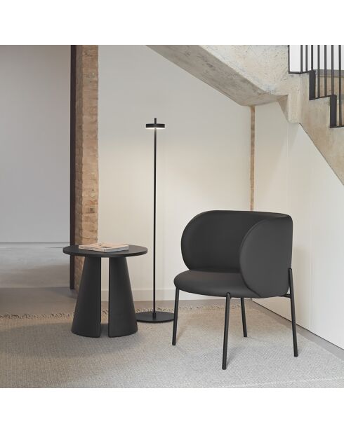 Table d'appoint Cep noire - 50x50x50.1cm
