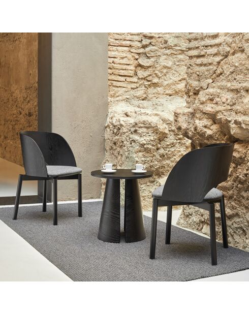 Table d'appoint Cep noire - 50x50x50.1cm