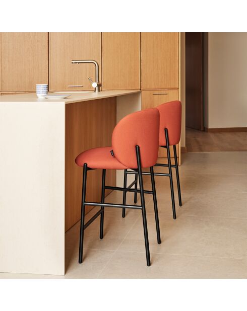 Mogi 63089 Hocker, 65 cm, ziegelrot
