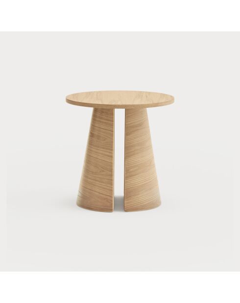 Table d'appoint Cep naturelle - 50x50x50.1cm