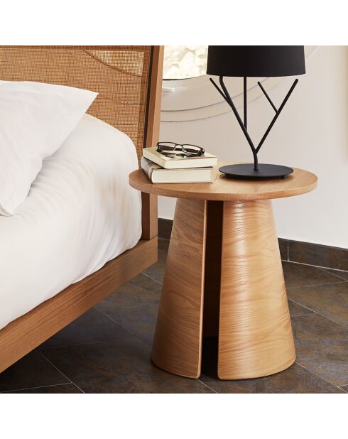 Table d'appoint Cep naturelle - 50x50x50.1cm