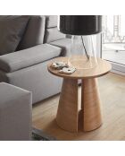 Table d'appoint Cep naturelle - 50x50x50.1cm