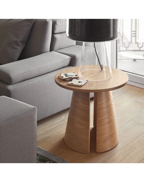 Table d'appoint Cep naturelle - 50x50x50.1cm