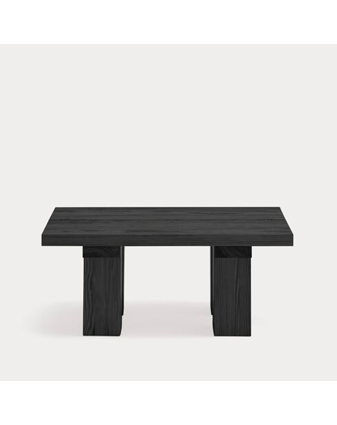Table basse Banda noire - 80x45x35cm