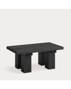 Table basse Banda noire - 80x45x35cm
