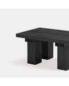 Table basse Banda noire - 80x45x35cm