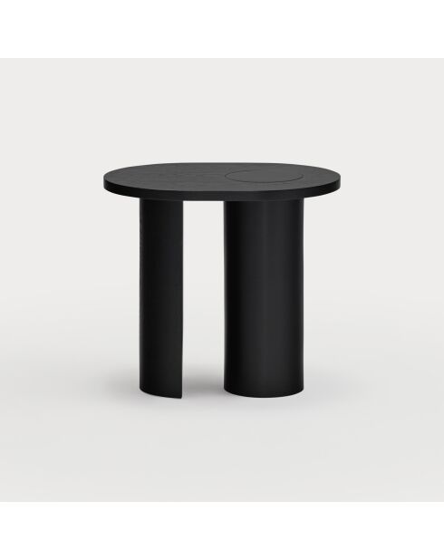 Table d'appoint Nori noire - 60x45x55cm