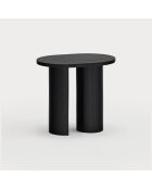 Table d'appoint Nori noire - 60x45x55cm