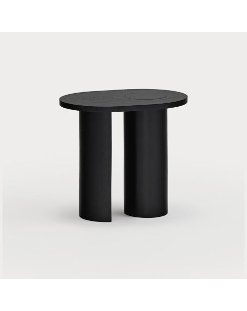 Table d'appoint Nori noire - 60x45x55cm