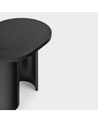 Table d'appoint Nori noire - 60x45x55cm