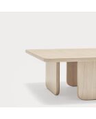 Table basse Arq naturel clair - 1000x1000x350cm