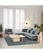Table basse Arq naturel clair - 1000x1000x350cm