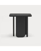 Table d'appoint Arq noire - 480x480x480cm