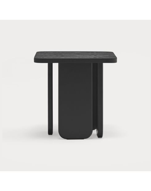Table d'appoint Arq noire - 480x480x480cm