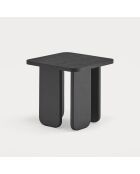 Table d'appoint Arq noire - 480x480x480cm