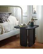 Table d'appoint Arq noire - 480x480x480cm