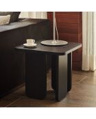 Table d'appoint Arq noire - 480x480x480cm