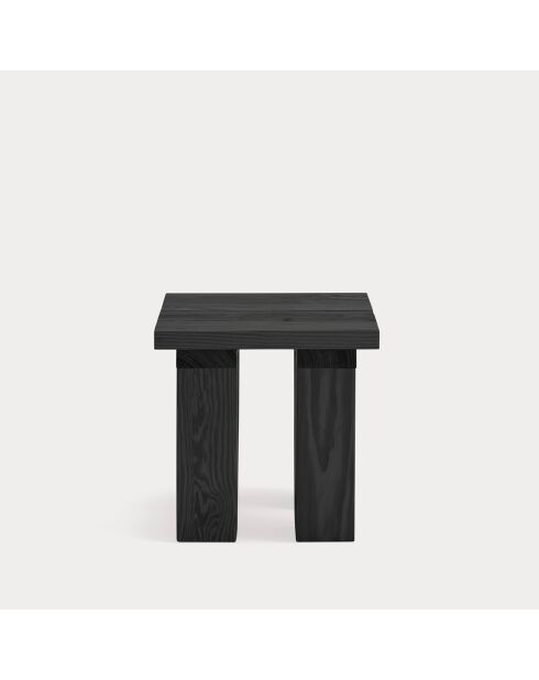 Table d'appoint Banda noire - 45x45x45cm