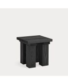 Table d'appoint Banda noire - 45x45x45cm