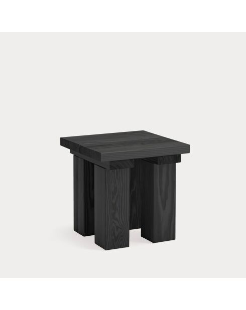 Table d'appoint Banda noire - 45x45x45cm