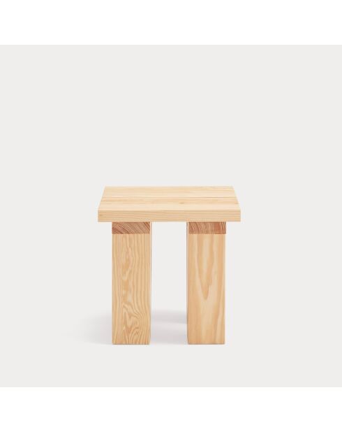 Table d'appoint Banda naturelle - 45x45x45cm