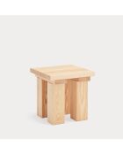 Table d'appoint Banda naturelle - 45x45x45cm