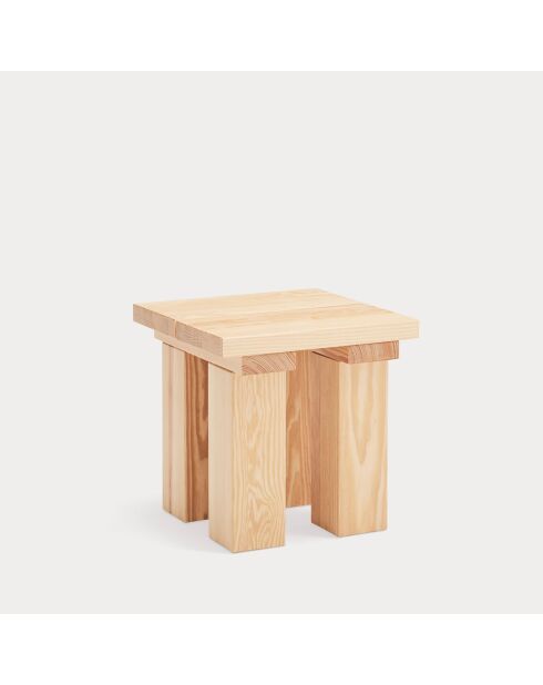 Table d'appoint Banda naturelle - 45x45x45cm
