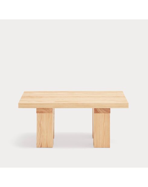 Table basse Banda naturelle - 80x45x35cm
