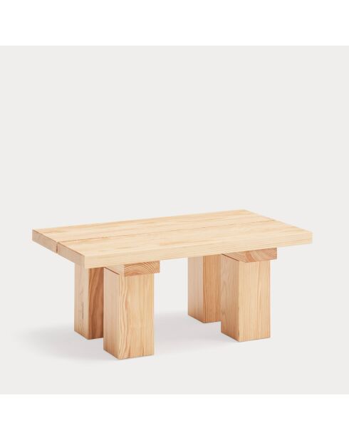 Table basse Banda naturelle - 80x45x35cm
