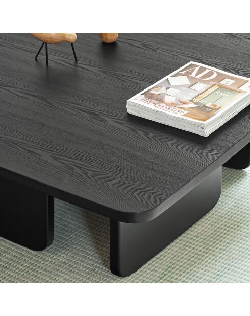 Table basse Arq noire - 1000x1000x350cm