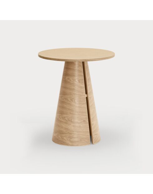 Table d'appoint haute Cep naturelle - 65x65x75cm