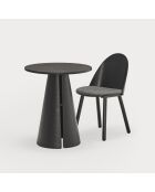 Table d'appoint haute Cep noire - 65x65x75cm