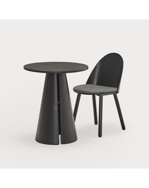 Table d'appoint haute Cep noire - 65x65x75cm