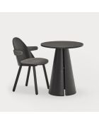 Table d'appoint haute Cep noire - 65x65x75cm