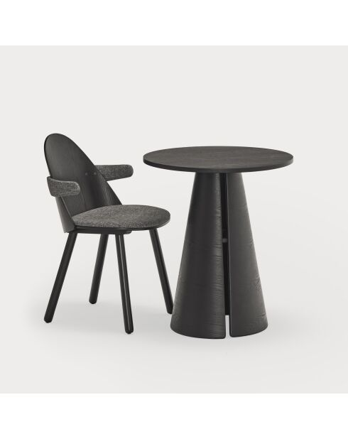 Table d'appoint haute Cep noire - 65x65x75cm