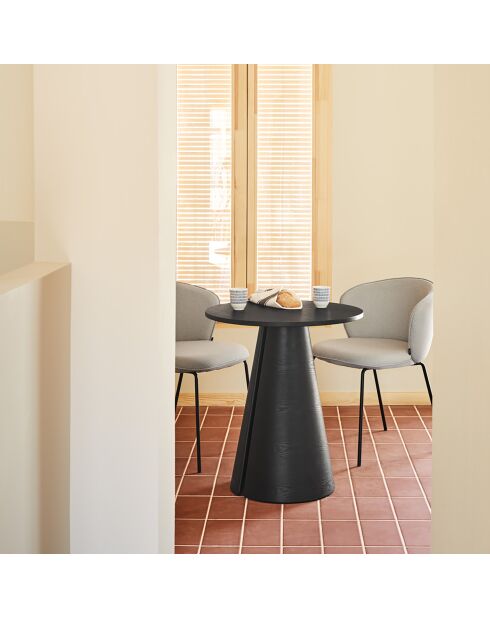 Table d'appoint haute Cep noire - 65x65x75cm