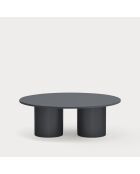 Totem ronde salontafel antracietgrijs - 110x110x36cm