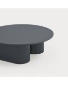 Totem ronde salontafel antracietgrijs - 110x110x36cm